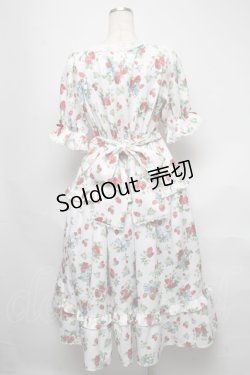 画像2: axes femme kawaii / クラシックベリーワンピース  白 S-25-05-16-033-AX-OP-AS-ZS