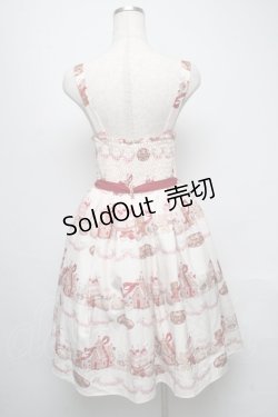画像2: axes femme kawaii / お菓子の家柄ジャンスカ  オフ S-25-05-16-034-AX-OP-AS-ZS