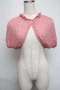 Jane Marple / 透かしボレロ M ピンク S-25-05-19-019-JM-TO-SZ-ZS