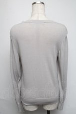 画像2: 【SALE】Jane Marple Dans Le Salon / Flower parlour EMBカーディガン  グレー S-25-05-19-033-JM-TO-AS-ZT042 (2)