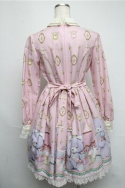 画像2: Angelic Pretty / Charlotte's Bearワンピース  ピンク S-25-05-20-005-AP-OP-AS-ZS