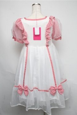 画像2: Angelic Pretty / ふんわりパフェワンピース  赤ｘ白 S-25-05-20-011-AP-OP-HR-ZS