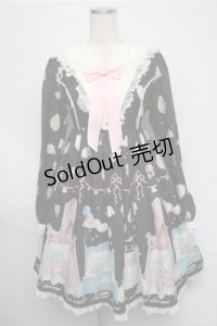 Angelic Pretty / Daydream Bedワンピース  黒 S-25-05-20-002-AP-OP-ET-ZS