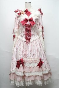 BABY,THE STARS SHINE BRIGHT / プリンセスがリボンで紡ぐ想いと願いの物語〜ドレスセット【完全受注予約商品】  ピンク S-25-05-20-016-BA-OP-AS-ZS