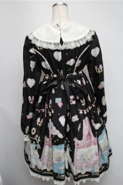 画像2: Angelic Pretty / Daydream Bedワンピース  黒 S-25-05-20-002-AP-OP-ET-ZS