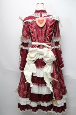 画像3: BABY,THE STARS SHINE BRIGHT / プリンセスがリボンで紡ぐ想いと願いの物語〜ドレスセット【完全受注予約商品】  エンジ S-25-05-20-017-BA-OP-AS-ZS