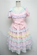 Angelic Pretty / しゃぼん玉ワンピース  ピンク S-25-05-20-003-AP-OP-SZ-ZS