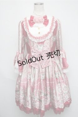 画像1: Angelic Pretty / Belle Epoque Roseワンピース  ピンク S-25-05-20-004-AP-OP-ET-ZS