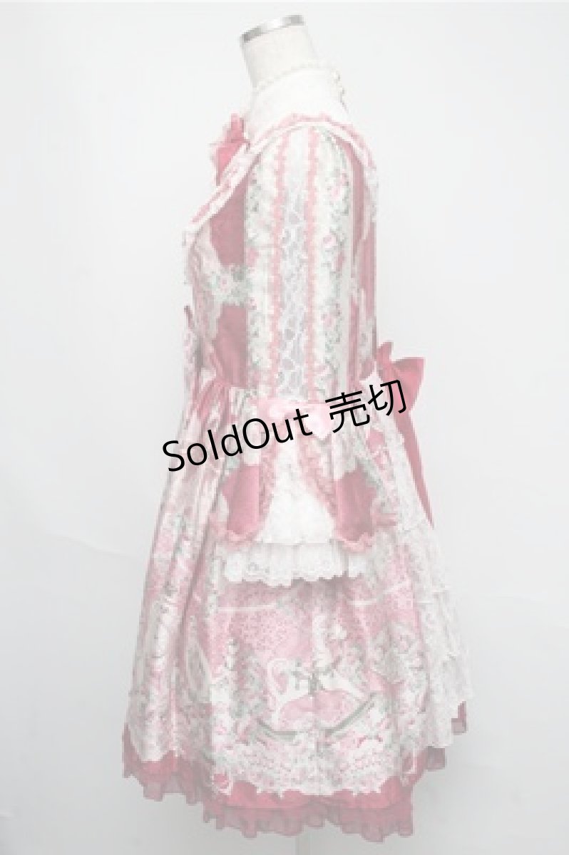 画像2: Angelic Pretty / Belle Epoque Roseワンピース  ピンク S-25-05-20-004-AP-OP-ET-ZS (2)