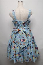 画像2: Angelic Pretty / Happy Park Carnivalジャンパースカート  サックス S-25-05-20-031-AP-OP-HR-ZY (2)
