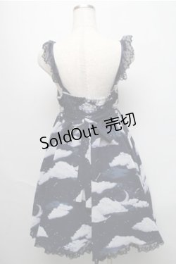 画像2: Angelic Pretty / Misty Skyジャンパースカート【2022再販】  紺 S-25-05-20-032-AP-OP-AS-ZS