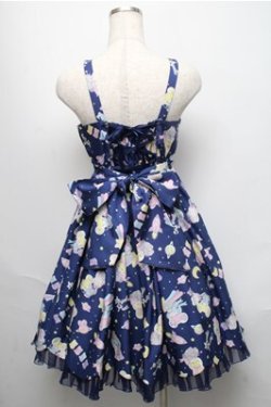 画像2: Angelic Pretty / SPACE TOYSジャンパースカート  紺 S-25-05-20-033-AP-OP-SZ-ZS