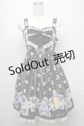 Angelic Pretty / Dreamy Night Cakesジャンパースカート  黒 S-25-05-20-035-AP-OP-SZ-ZS