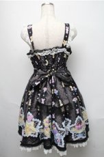 画像2: Angelic Pretty / Dreamy Night Cakesジャンパースカート  黒 S-25-05-20-035-AP-OP-SZ-ZS (2)