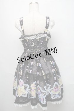 画像2: Angelic Pretty / Dreamy Night Cakesジャンパースカート  黒 S-25-05-20-035-AP-OP-SZ-ZS