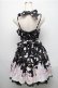 画像2: Angelic Pretty /  MilkyPlanetジャンパースカート  黒 S-25-05-20-036-AP-OP-ET-ZS (2)