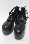 ATELIER PIERROT / ANTIQUE GOLD FRAME PUMPS LL 黒 S-25-05-21-001-EL-SH-AS-ZS