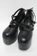 画像1: ATELIER PIERROT / ANTIQUE GOLD FRAME PUMPS LL 黒 S-25-05-21-001-EL-SH-AS-ZS (1)