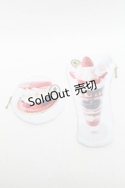 画像1: Q-pot. / Q-pot CAFE. BOOK 特別付録 パフェ＆マカロン本物そっくりポーチ2点SET   S-25-05-21-030-QP-ZA-AS-ZS