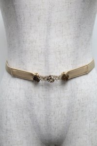 axes femme / ローズモチーフ細ベルト   S-25-05-21-031-AX-ZA-HR-ZS