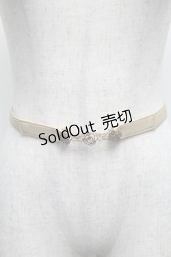 画像1: axes femme / ローズモチーフ細ベルト   S-25-05-21-031-AX-ZA-HR-ZS