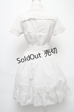 画像2: axes femme / 半袖ブラウス風ワンピース  オフ S-25-05-21-037-AX-OP-HR-ZS