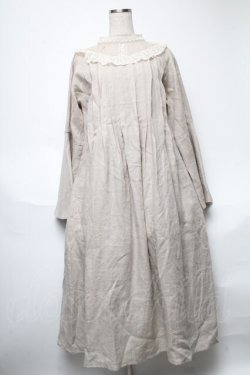画像2: SERAPHIM / ヒルデガルトのドレス  ベージュ S-25-05-21-039-LO-OP-HR-ZS