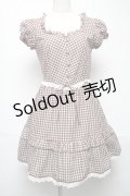 MILK / プレーリードレス  ブラウン S-25-05-21-046-ML-OP-HR-ZS