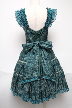 画像2: metamorphose / Romantic alphabetジャンパースカート  グリーン S-25-05-21-048-ME-OP-HR-ZS