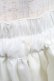 画像3: metamorphose / オーガンジーフリルパニエ  オフ S-25-05-21-062-ME-SK-AS-ZS (3)