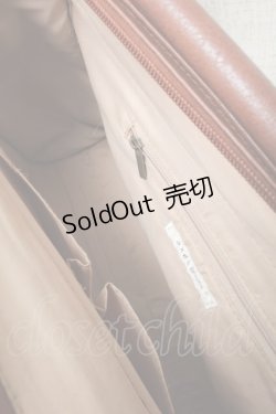 画像4: axes femme / 花柄ボストンバッグ  ブラウン S-25-05-21-007-AX-BG-AS-ZS