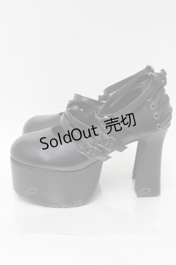 画像3: ATELIER PIERROT / ANTIQUE GOLD FRAME PUMPS LL 黒 S-25-05-21-001-EL-SH-AS-ZS