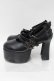 画像3: ATELIER PIERROT / ANTIQUE GOLD FRAME PUMPS LL 黒 S-25-05-21-001-EL-SH-AS-ZS (3)
