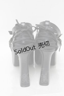 画像4: ATELIER PIERROT / ANTIQUE GOLD FRAME PUMPS LL 黒 S-25-05-21-001-EL-SH-AS-ZS
