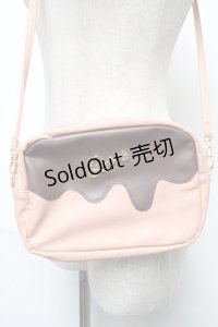 Q-pot. / メルティーストロベリーチョコレートショルダー  ピンク S-25-05-21-012-QP-BG-AS-ZS