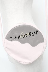 Q-pot. / メルティーラウンドショルダーバッグ  ピンク S-25-05-21-013-QP-BG-AS-ZS