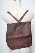Q-pot. / メルティービターチョコレートリュック  ブラウン S-25-05-21-014-QP-BG-AS-ZS