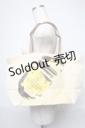 Q-pot. / とろ〜りハチトミツトレモンリバーシブルトートバッグ   S-25-05-21-016-QP-BG-AS-ZS