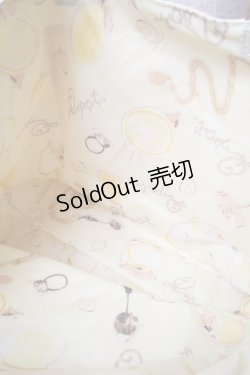 画像4: Q-pot. / とろ〜りハチトミツトレモンリバーシブルトートバッグ   S-25-05-21-016-QP-BG-AS-ZS