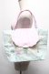 画像1: Q-pot. / ポケット付折りたたみ式シェルマカロントートバッグ  ミント S-25-05-21-020-QP-BG-AS-ZS (1)