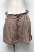 axes femme / フリルショートパンツ   S-25-05-22-046-AX-PA-AS-ZS