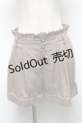 axes femme / フリルショートパンツ   S-25-05-22-046-AX-PA-AS-ZS