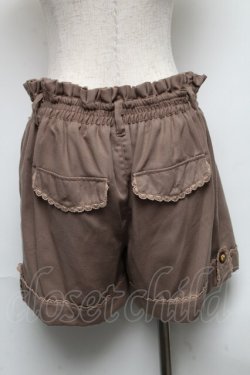 画像2: axes femme / フリルショートパンツ   S-25-05-22-046-AX-PA-AS-ZS