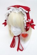 BABY,THE STARS SHINE BRIGHT / Amandineヘッドドレス  赤 S-25-05-22-008-BA-ZA-AS-ZS
