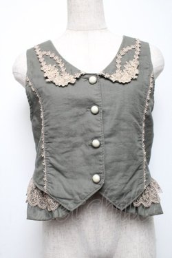 画像1: axes femme / レースベスト   S-25-05-22-1043-AX-BL-HR-ZS