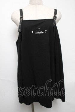 画像1: NieR Clothing / オフショルカットソー  黒 S-25-05-22-1052-PU-TO-AS-ZS