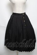 axes femme /ダブルプリーツスカート   S-25-05-22-1055-AX-SK-AS-ZS