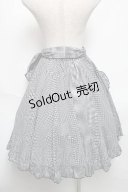画像2: Physical Drop / ハートポケットサーキュラースカート  黒ｘ白 S-25-05-22-1056-LO-SK-AS-ZS