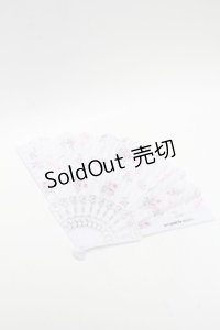 m petit by misako / バラ＆リボン柄 扇子   S-25-05-22-1009-LO-ZA-HR-ZS