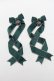 画像1: MERCIMEL / チョコレートバレッタ  グリーン S-25-05-22-1010-LO-AC-HR-ZS (1)